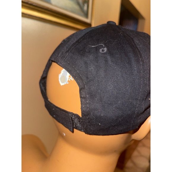 Dominos Hat Unisex Black Strapback Company Employee Domino's Gear Pizza Dad Cap - Picture 3 of 4